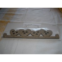 Suspension coeur beige pour travaux manuels TBC4