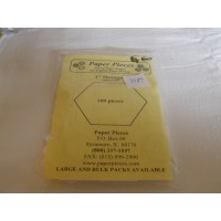 Forme pr&eacute; d&eacute;coup&eacute;e exagone 1"